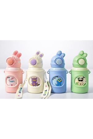 Tavşan Kulaklı 500 ml Paslanmaz Çelik Suluk