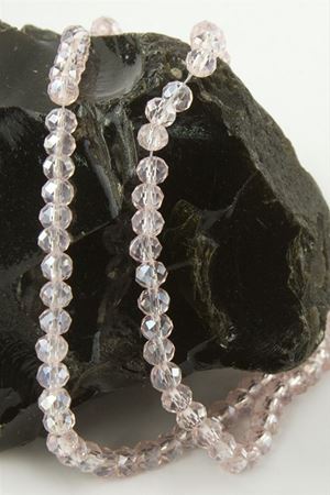 Renkli Kristal Dizi Taş 4 mm - Krem