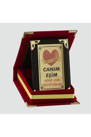 Canım Eşim Plaketi - Kırmızı