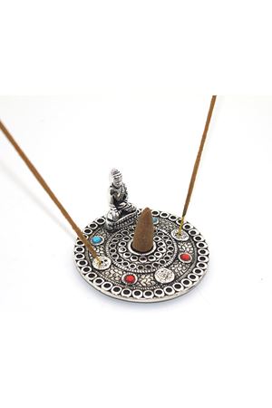 Metal Yuvarlak Budalı Tütsülük Model 2