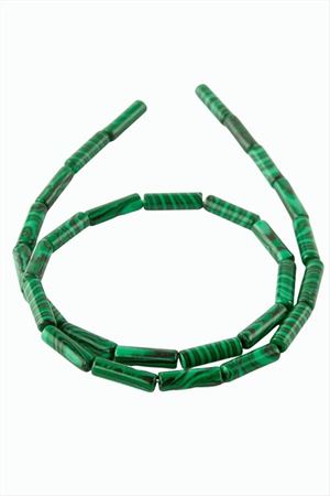 1,4 cm Boru Malahit Taşı - Yeşil