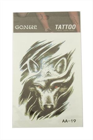 Kurt Tattoo Dövme Sticker - Beyaz
