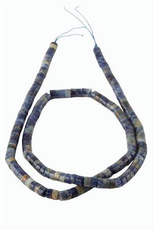 4 mm Disk Sodalit Taşı - Mavi