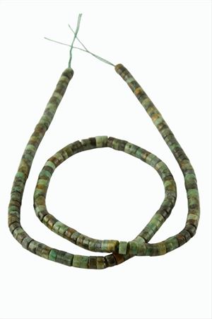 4 mm Disk Turkuaz Taşı - Yeşil