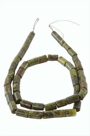 6*8 mm Boru Serpantin Taşı - Yeşil