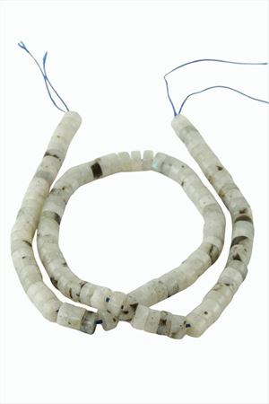 6 mm Disk Ay Taşı - Açık Mavi