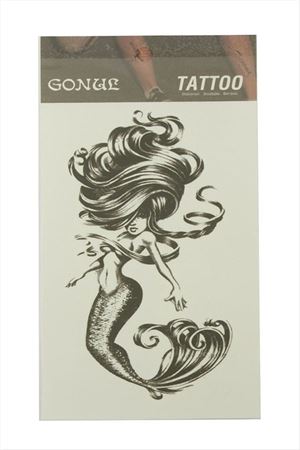 Yılan Tattoo Dövme Sticker - Siyah