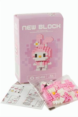 New Block Mikro Yapı Lego - Lila