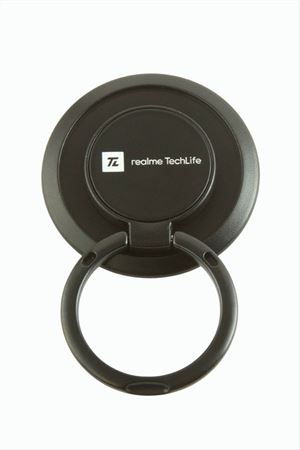 Yüzüklü Telefon Tutacağı - Siyah