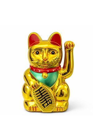 Pilli Sallanan Şans Kedisi - Maneki Neko