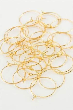 20 mm Küpe Halka Aparatı 1000 Adet - Sarı