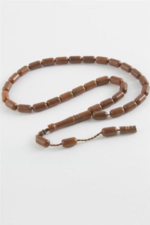 Kapsül Kuka Tesbih 6*11 mm - Kahverengi