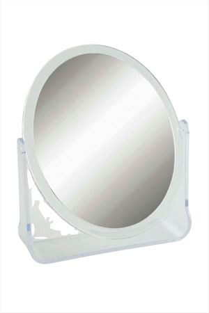 Şeffaf Renkli Oval Masa Aynası 20 cm - Şeffaf