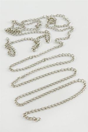 8 mm Uzatma Zinciri 1 metre - Gümüş Rengi