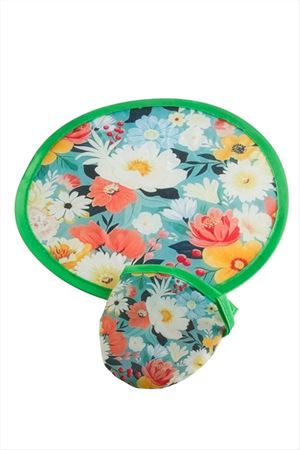 Çiçek Kore Yelpaze 20 cm - Yeşil