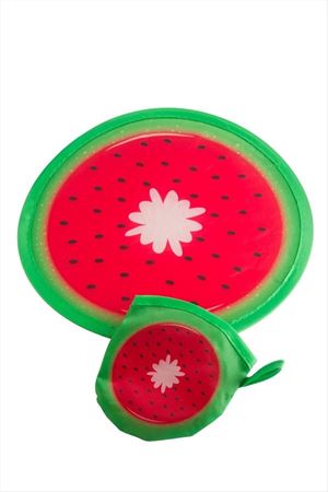 Karpuz Kore Yelpaze 20 cm - Kırmızı