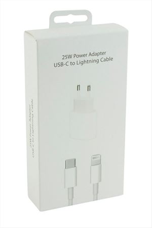25W İphone Şarj Aleti - Beyaz
