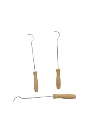 Metal Soba Kapak Açacağı - Ahşap Saplı - Güvenli Kullanım