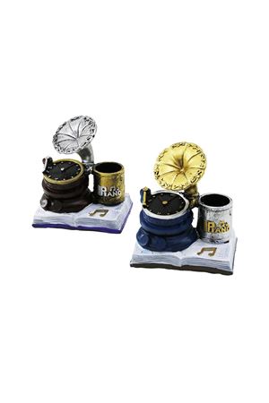 Saatli Gramofon Tasarımlı Biblo Kalemlik - Dekoratif Model - Nostaljik Tasarım