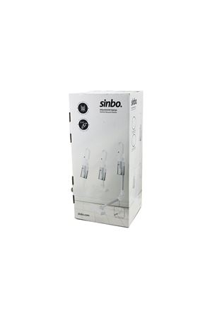 Sinbo Dikey Elektrikli Süpürge - Beyaz - 500W - Ergonomik Tasarım