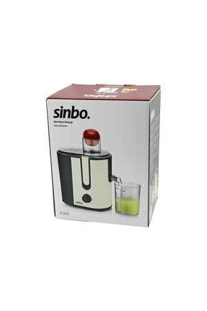 Sinbo Katı Meyve Sıkacağı - Bej Renk - Elektrikli - 450 ml Meyve Suyu Hazneli