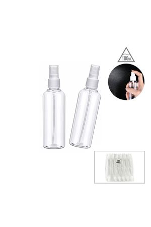 Boş Sprey Şişesi - 100 ml - Plastik - Şeffaf