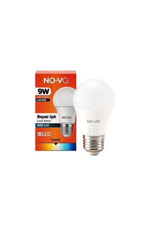 Beyaz Led Ampul - 9W - E27 Duy