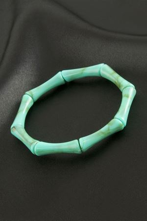 Zr Model Kemik Plastik Bileklik - Turkuaz