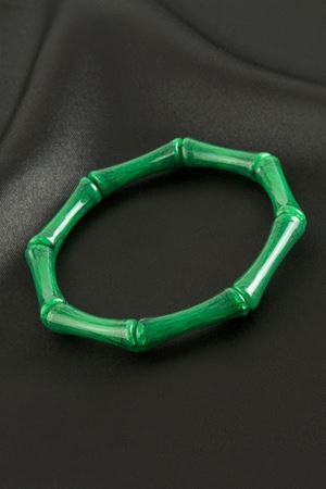 Zr Model Kemik Plastik Bileklik - Yeşil