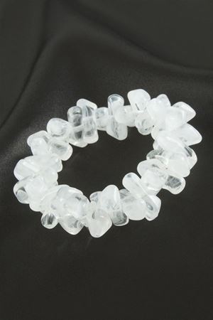 Zr Model Kırık Plastik Bileklik - Şeffaf