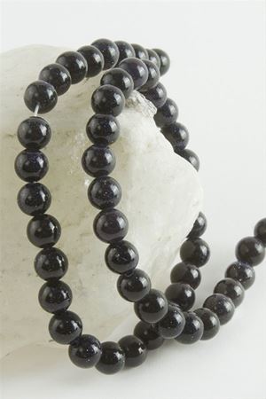 Lacivert Yıldız Taşı Parlak 8 mm - Lacivert