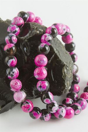 Akik Taşı 8 mm - Pembe
