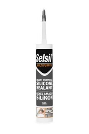 Siyah Universal Silikon - 280 gr - Dolgu Silikonu