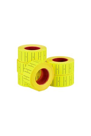 Sarı Fiyat Etiketi - 12x21 mm - Rulo