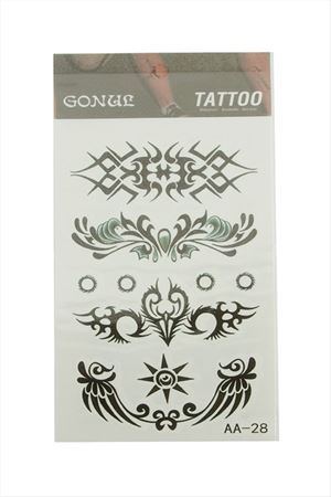 Tattoo Dövme Sticker - Beyaz
