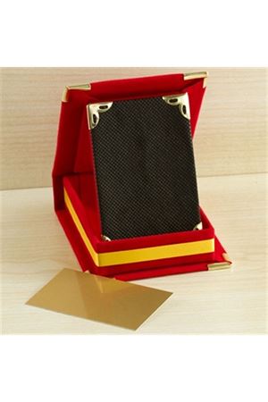 Kırmızı Boş Plaket - Kırmızı