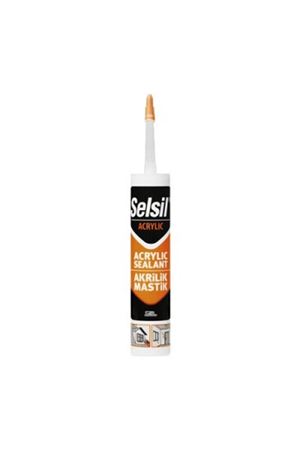 Beyaz Akrilik Mastik - Silikonize Akrilik - 500 gr