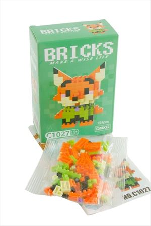 Tilki Mikro Yapı Lego - Yeşil