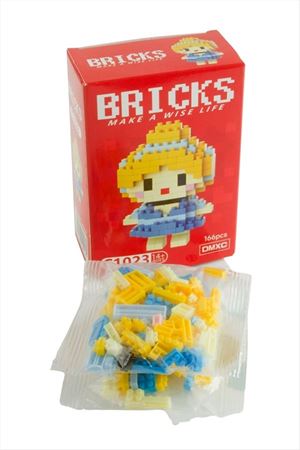 Kız Çocuk Mikro Yapı Lego - Kırmızı