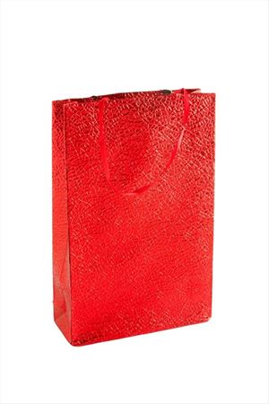 12*20 Lüx El Tutma Karton Çanta 1 Adet - Sarı
