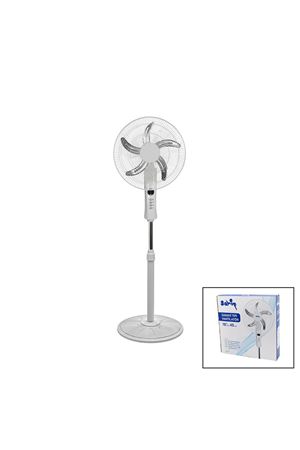 Uzaktan Kumandalı Vantilatör - Sanayi Tipi - 5 Metal Pervaneli - 3 Kademe Hız Ayarlı