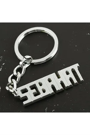 Sebahat İsimli Anahtarlık - Gümüş Rengi