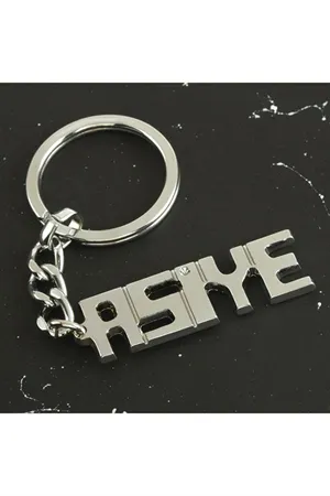 Asiye İsimli Anahtarlık - Gümüş Rengi