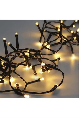 Sarı Renkli Led Işık Pilli 4 Metre - Sarı