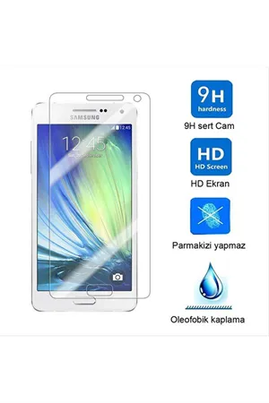 Samsung Galaxy J5 Kırılmaz Cam Ekran Koruyucu - Şeffaf