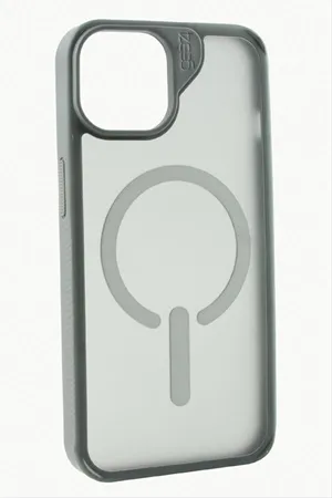 iPhone 11 6.1 Lüx Magsaff Kapak Kılıf - Gri