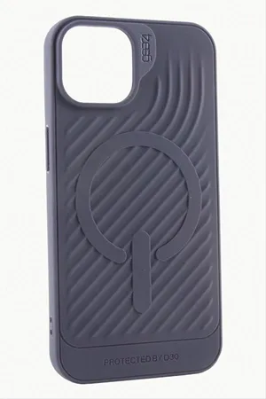 iPhone 11 6.1 Lüx Magsaff Gear Silikon Kılıf - Mor