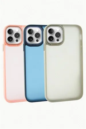 iPhone 14 Pro Max Renkli Lüx Newxu Silikon Kılıf - Gri