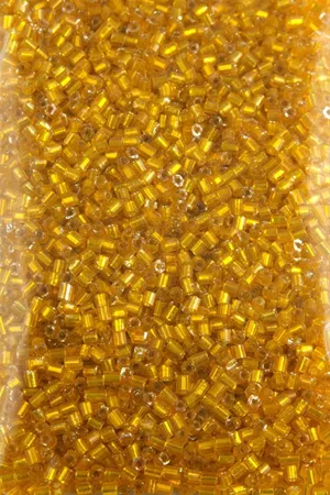 2 mm Silindir Kum Boncuk 50 Gram - Sarı
