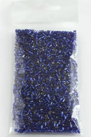 2 mm Silindir Kum Boncuk 50 Gram - Gri